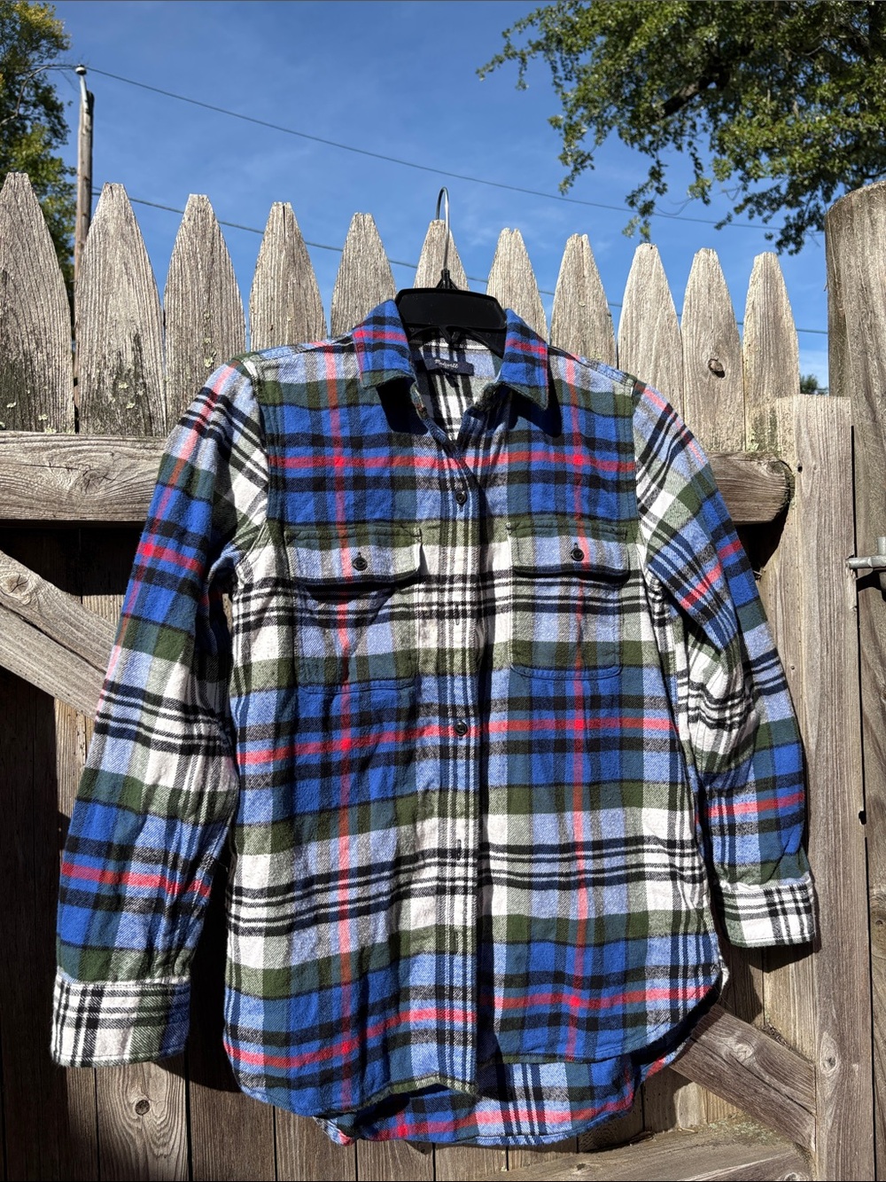 Madewell XS cotton flannel!